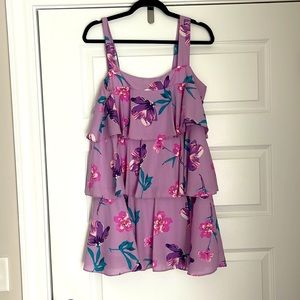 Pink Lily Floral Dress